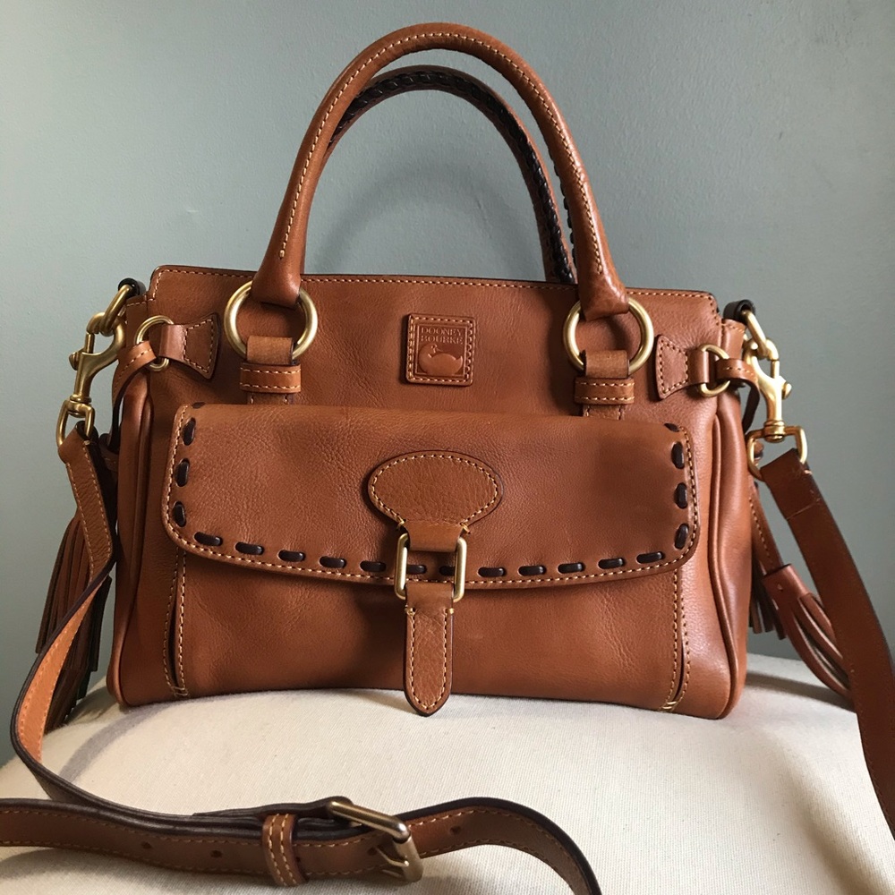 Dooney and Bourke Florentine Med Pocket Satchel